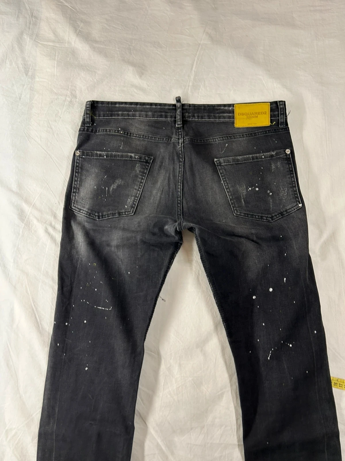 Jean rasgado preto dsquared2 tamanho 50 – photo 18